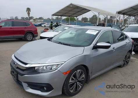 2018 Honda Civic Ex-T z USA, uszkodzony, nr VIN JHMFC1F39JX021543